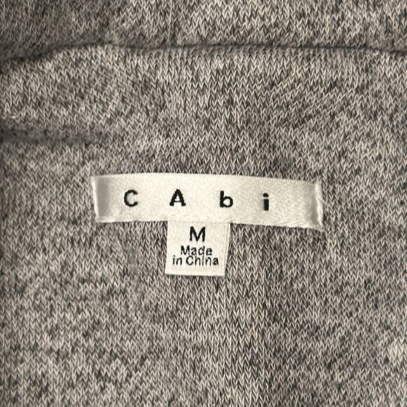 CAbi Women's Shrunken Peacoat Heather Gray Size M - Picture 7 of 8